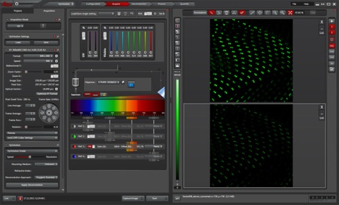 Přehledné a velmi jednoduché ovládání systému Leica-microsystems