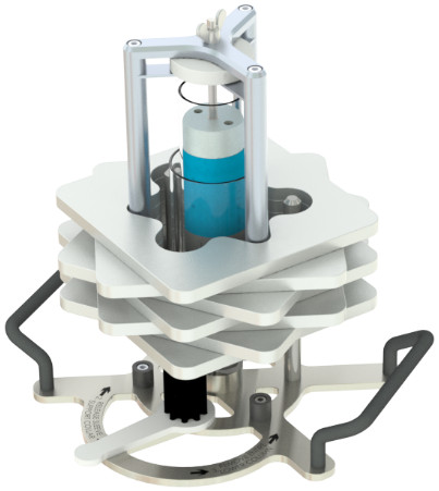 Konsolidačná stanica uniaxial-powder-tester-consolidation-sta