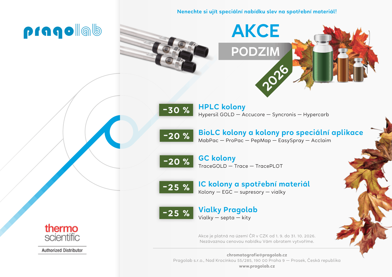 PODZIMNÍ AKCE 2026
