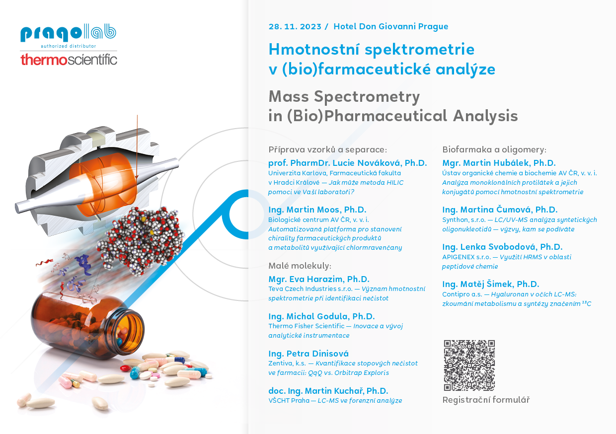 Hmotnostní spektrometrie v (bio)farmaceutické analýze