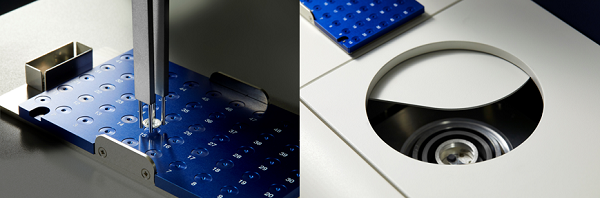 Autosampler a bezpečnostní víko